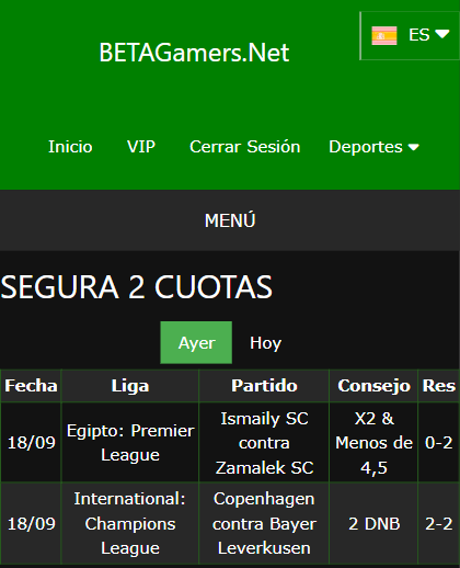 boletas de apuestas ganadoras